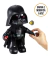 Boneco Pelúcia Darth Vader Voz E Luz 28 Cm Disney Star Wars - comprar online