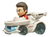 Hot Wheels Racer Verse - Star Trek Capitão Kirk Em Miniatura
