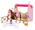 Playset Barbie Boneca Mysteries Estábulo De Cavalos Mattel - loja online