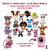Pelucia Ty Beanie Boos 16cm Olhos Grandes C/ Gliter Original - beje - Fisher - comprar online