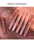 Batom líquido conjunto de veludo ultra fosco à prova dlonga água longa duraç - comprar online