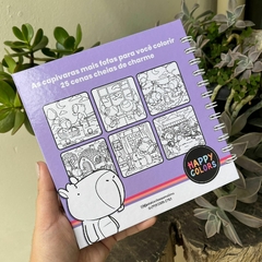Imagem do Livro de Colorir Happy Colors Capivara (Bobbie Goods)
