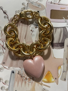 Pulseira Coração Esmaltado - comprar online