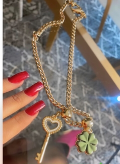 Colar Poderoso Trevo Da Sorte