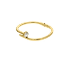 Bracelete Dourado Ponto De Luz - comprar online