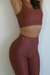 Conjunto microcanelado bronze GG - comprar online