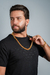 KIT CORRENTE COM PULSEIRA LACRAIA 13MM BANHADOS A OURO 18K - comprar online
