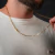 CORRENTE ELO ALONGADO 4MM BANHADO A OURO 18K na internet