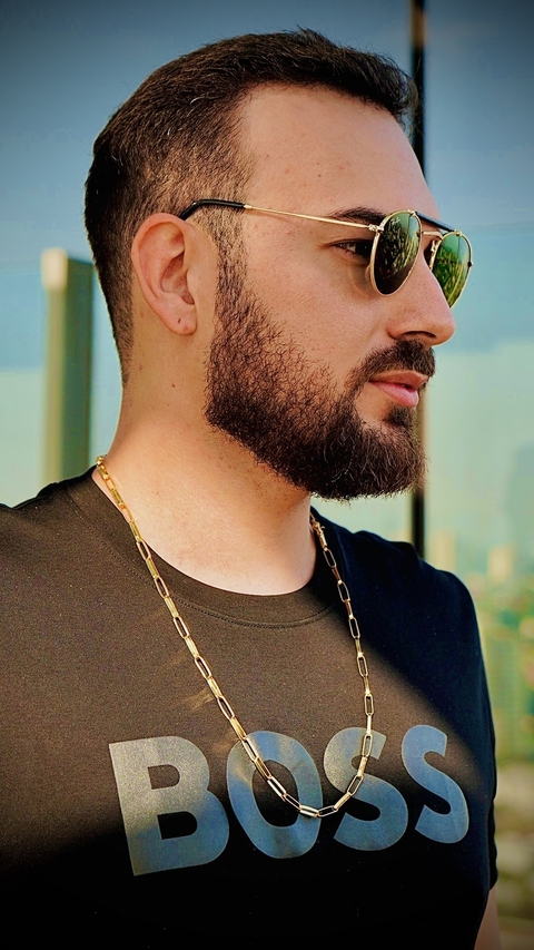 CORRENTE ELO ALONGADO 8MM BANHADO A OURO 18K