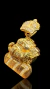PINGENTE 777 TIGRINHO BANHADO A OURO 18K IDEAL PARA CORRENTES 8MM A 19MM - comprar online