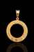 PINGENTE FILHOS CASAL - FEMININO BANHADO A OURO 18K IDEAL PARA CORRENTES 2 MM A 05MM