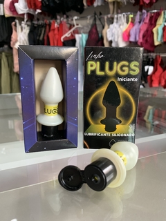 Plug anal com lubrificante