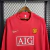 Camisa Manchester United 07/08 - Retrô - Manga Longa na internet