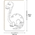 Kit pintura - Dino - BRINQLUDI