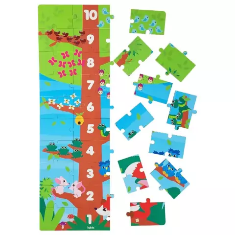 Quebra-cabeça conte até 10