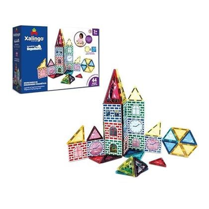 Brincando de Engenheiro Magnético 44 Peças