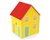 Yellow house - Casinha de boneca - comprar online