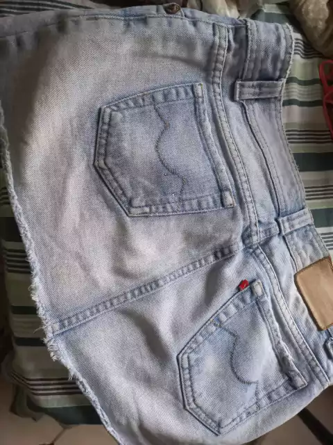 Mini Saia Jeans (Leni's) 100% N 38