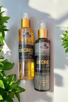 KIT FEROMÔNIOS - BODY SPLASH + ELIXIR DA SEDUÇÃO GOLD - 200ML