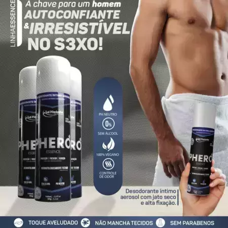 DESODORANTE ÍNTIMO MASCULINO- 166ML