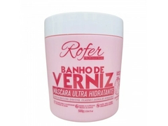Mascara Ultra Hidratante Banho de Verniz morango Rofer 500gr