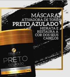 Mascara Tonalizante Preto Azulado FelicityProfessional 500Gr - comprar online