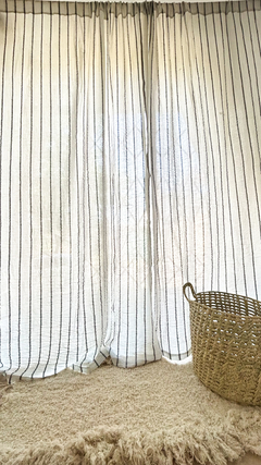 Juego de Cortinas "Roma" rayadas - comprar online