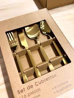 Set de cubiertos “Steel” (16 piezas) - comprar online