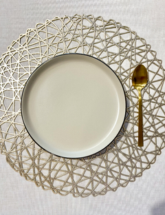 Plato de Postre “Cream” x6 unid. - comprar online
