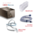 Combo Auto CPAP S.Box con humidificador, tubuladura calefaccionada y máscara nasal Premium F&P