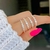 Anel Zircônias R$ 39.90