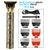 Aparador de cabelo T9 Barbeiro Máquina de cortar cabelo Máquina de cortar barb - comprar online