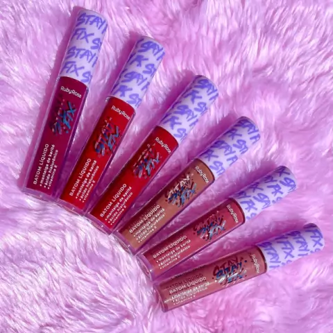 Batom Líquido Matte Stay Fix - Ruby Rose