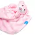 Naninha Ursinho Soft Clingo Rosa - RM Imports Babies
