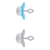 Chupeta Perfect Start Mam 0-2m Embalagem Dupla CH70121N na internet