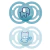Chupeta Mam Perfect 16+ meses Tam 3 Azul Embalagem Dupla CH70421