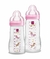 Mamadeira Easy Active Set Duplo 270ml/330ml 2m+ Mam Rosa