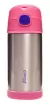Garrafa Térmica Inox Infantil Clingo Rosa
