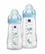Mamadeira Easy Active Set Duplo 270ml/330ml 2m+ Mam Azul
