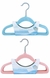 Cabide Aveludado Classic Para Roupas De Bebe Quarto Infatil Clingo