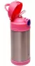 Garrafa Térmica Inox Infantil Clingo Rosa - comprar online