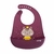 Babador Flex Milky Silicone Com Bolso Coletor Clingo