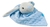 Kit Naninha + Cobertor Infantil Azul Coelho Clingo - comprar online