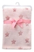 Manta Cobertor Mantinha Estrelinhas Supermacia Buba 3m+ Rosa