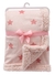 Manta Cobertor Dupla Face Estrelinhas Supermacia Buba 3m+ Rosa