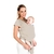 Wrap Sling Canguru Kababy P/ Carregar Bebes Confortavel Bege na internet