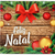 Caixa Quadrada Feliz Natal