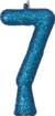 Vela Puro Glitter Azul na internet