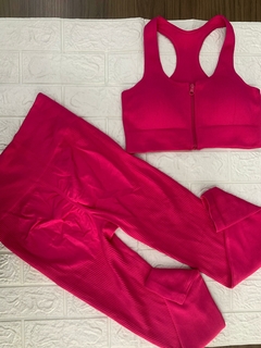 CONJUNTO LEGGINGS CANELADO tam: UN cod: 12374627 - THAYSFITT