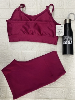 CONJUNTO SHORT CANELADO POLIAMIDA tam: G cod: 33333829 - comprar online